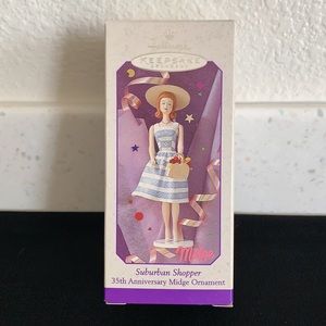1998 Hallmark Suburban Shopper Midge Ornament